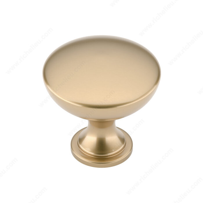 Richelieu Modern Metal Knob 9041 in Champagne Bronze — product photo