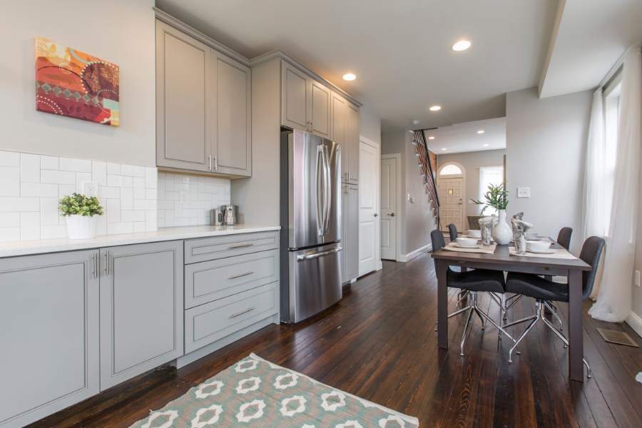 J&K K3 Greige kitchen — manufacturer photo