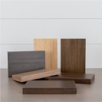 Reconstituted Veneer — Eclipse Cabinetry cabinet door