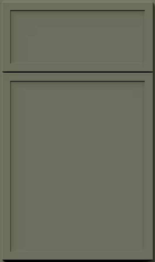 Fabuwood Luna door in Forest Green