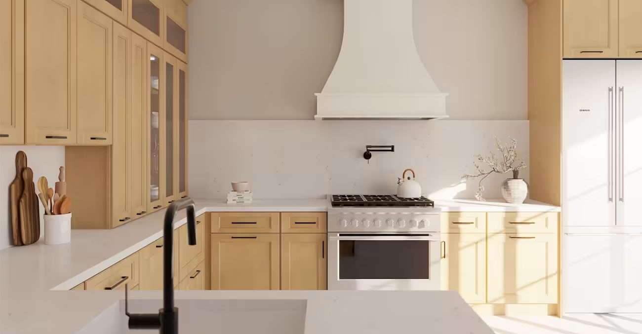 Fabuwood Fusion in Timber — kitchen