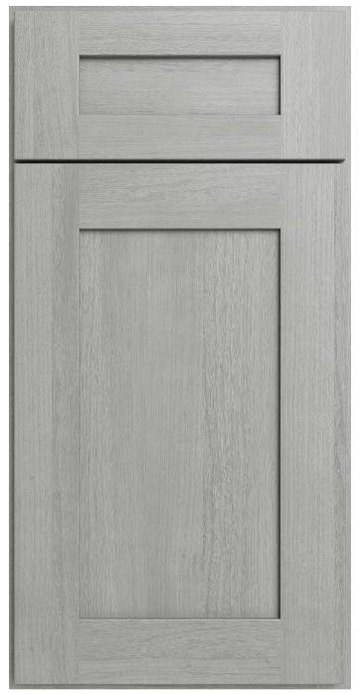 Nova Light Grey Shaker — Forevermark Cabinetry cabinet door