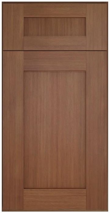 Woodland Brown Shaker — Forevermark Cabinetry cabinet door
