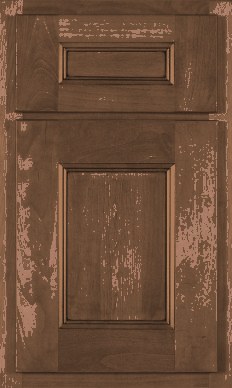 Shiloh Aspen door in Walnut