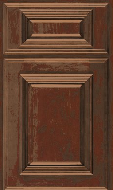Shiloh Montgomery door in Walnut