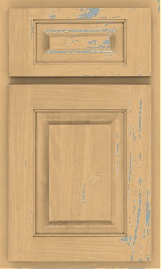 Shiloh Square Raised door in Hickory