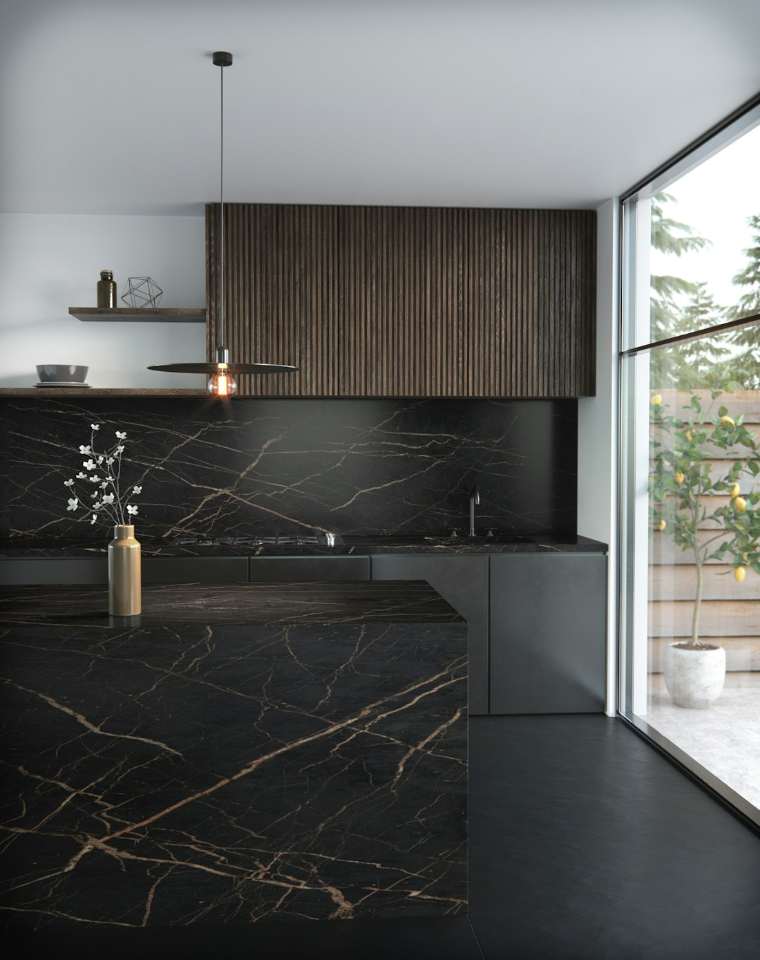 Dekton Laurent installed