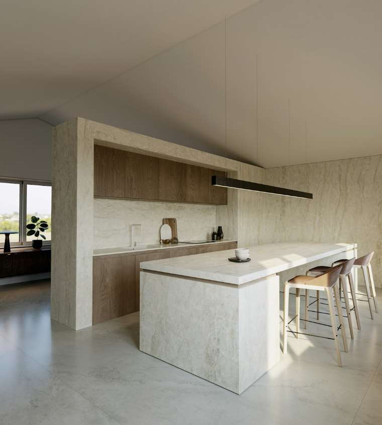Dekton Nara installed