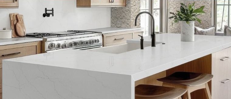 MSI Calacatta Adonia installed