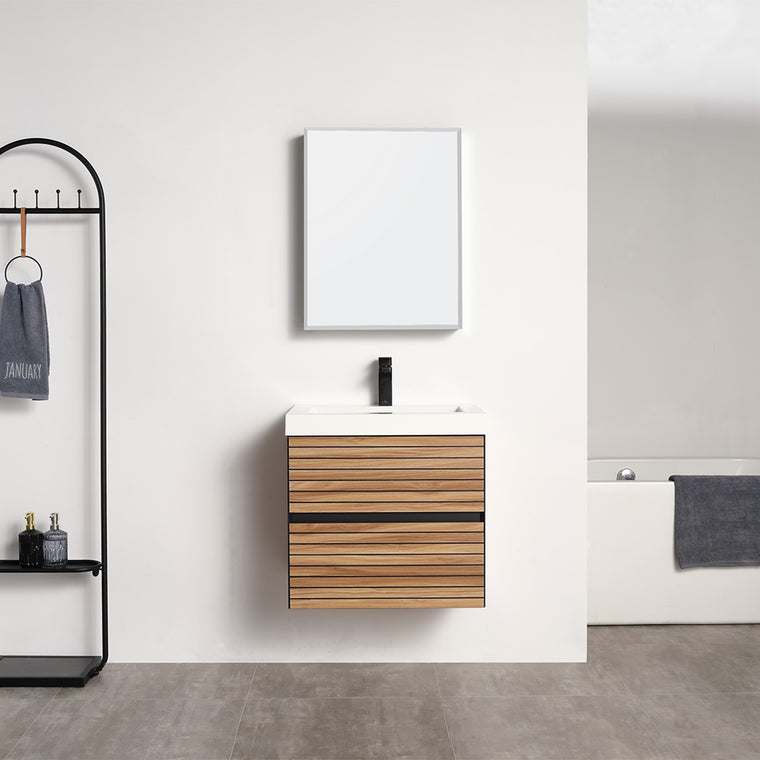 Blossom Annecy vanity, 24 inch, in Maple Strip