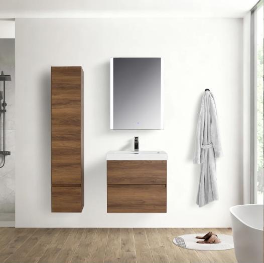 Blossom Assisi vanity in Brown Walnut