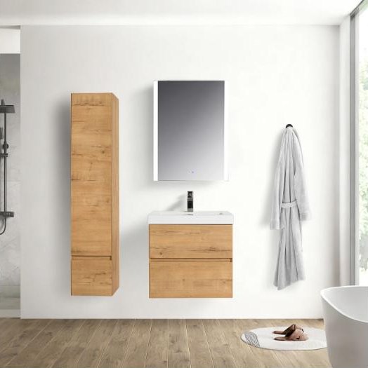Blossom Assisi vanity in Classic Oak
