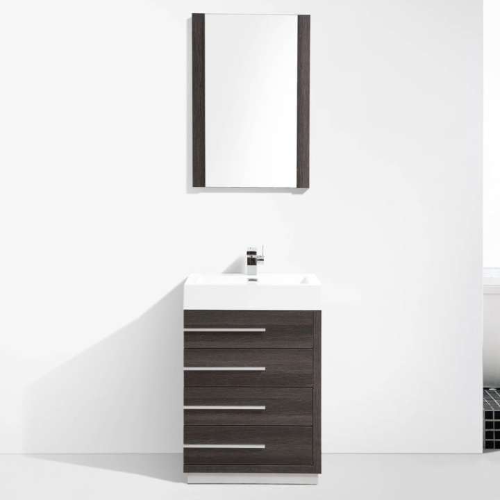Blossom Barcelona vanity, 30 inch, in Dark Oak