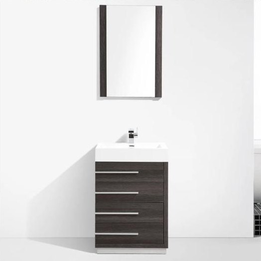 Blossom Barcelona vanity in Dark Oak