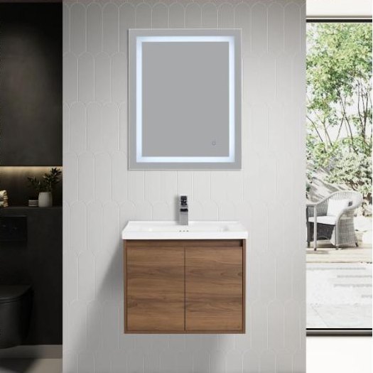 Blossom Bern vanity in Brown Walnut