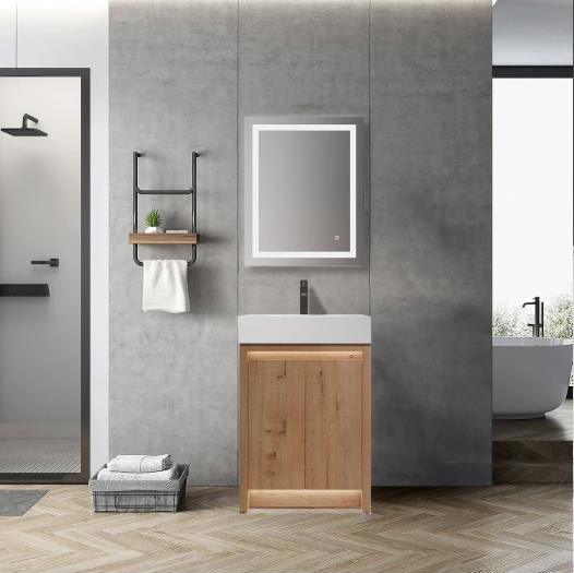Blossom Capri vanity in Classic Oak