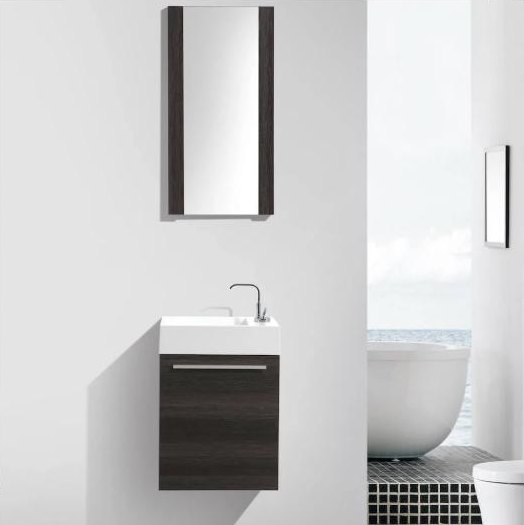 Blossom Colmar vanity in Dark Oak