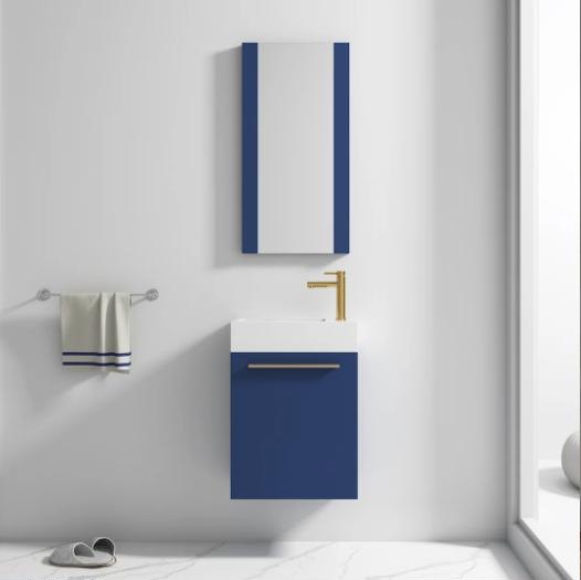 Blossom Colmar vanity in Navy Blue