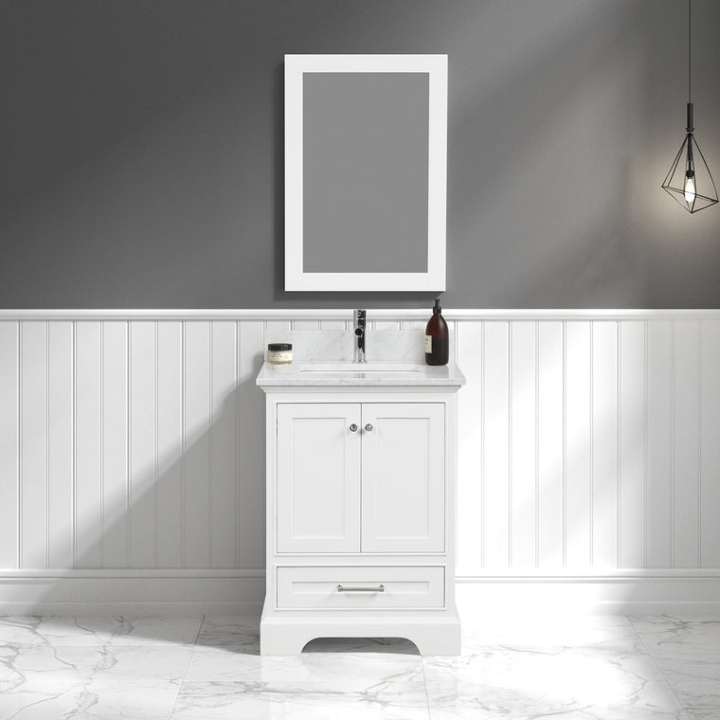 Blossom Copenhagen vanity, 24 inch, in Matte White