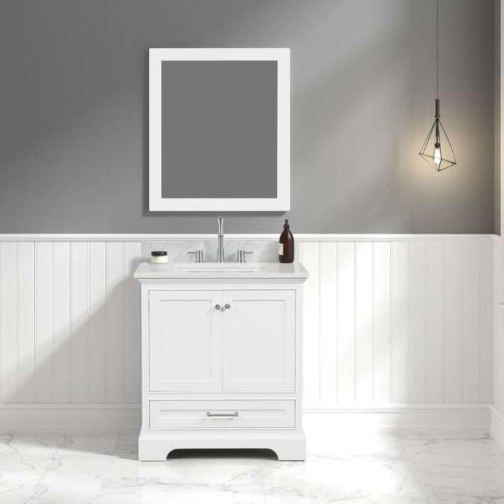 Blossom Copenhagen vanity, 30 inch, in Matte White