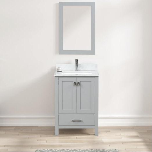 Blossom Geneva vanity in Metal Grey