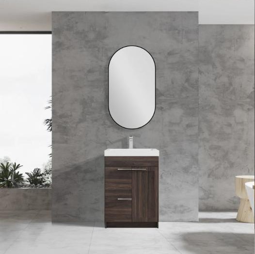 Blossom Hanover vanity in Cali Walnut