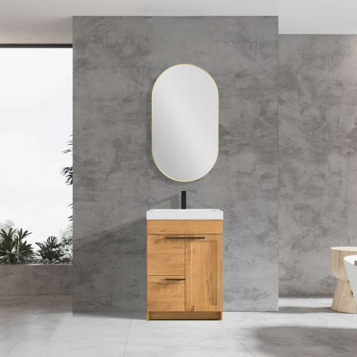 Blossom Hanover vanity in Classic Oak, 24 inch