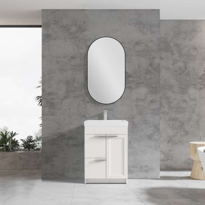 Blossom Hanover vanity, 24 inch, in Matte White