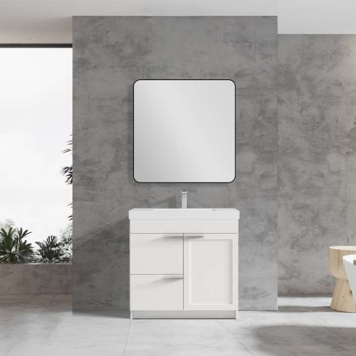 Blossom Hanover vanity, 36 inch, in Matte White
