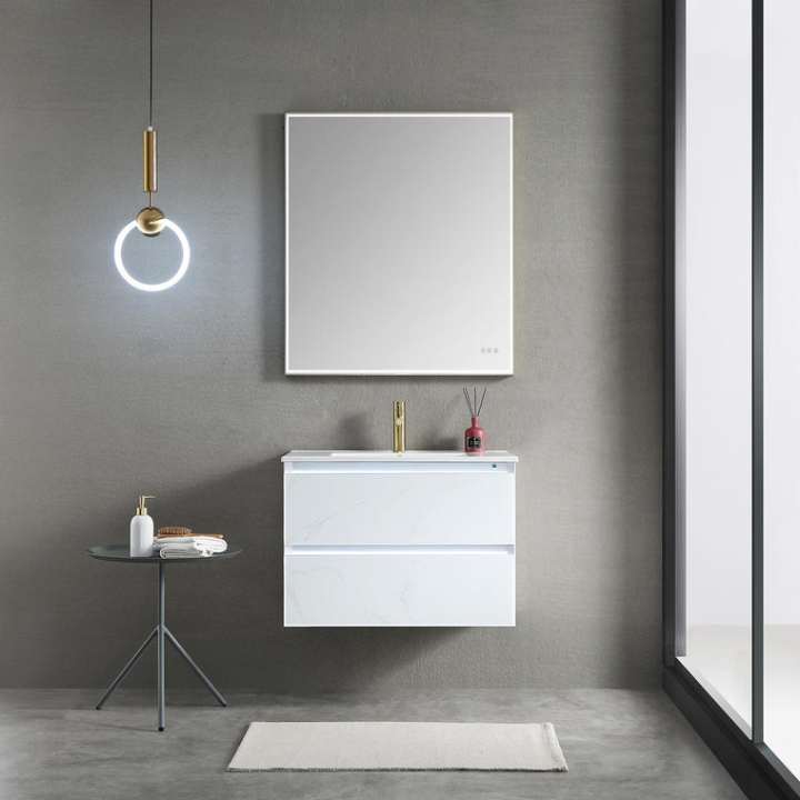 Blossom Jena vanity, 30 inch, in Calacatta White