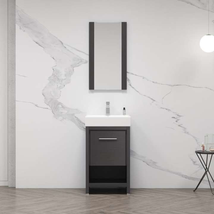 Blossom Milan vanity in Silver Grey, 20 inch