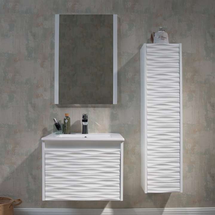 Blossom Paris vanity, 24 inch, in Glossy White