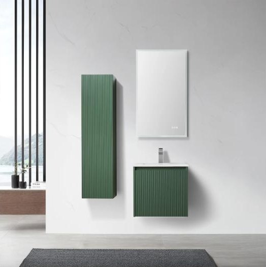 Blossom Positano vanity in Aventurine Green