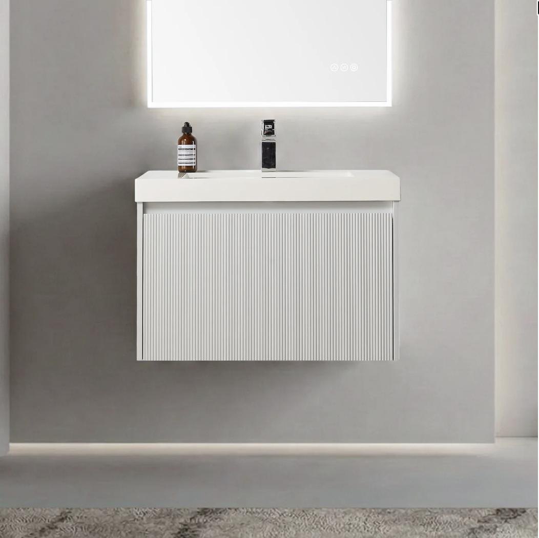 Blossom Positano vanity in a bathroom