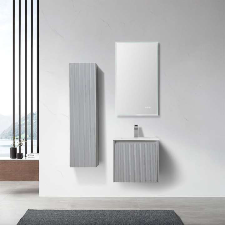 Blossom Positano vanity in Light Grey, 20 inch