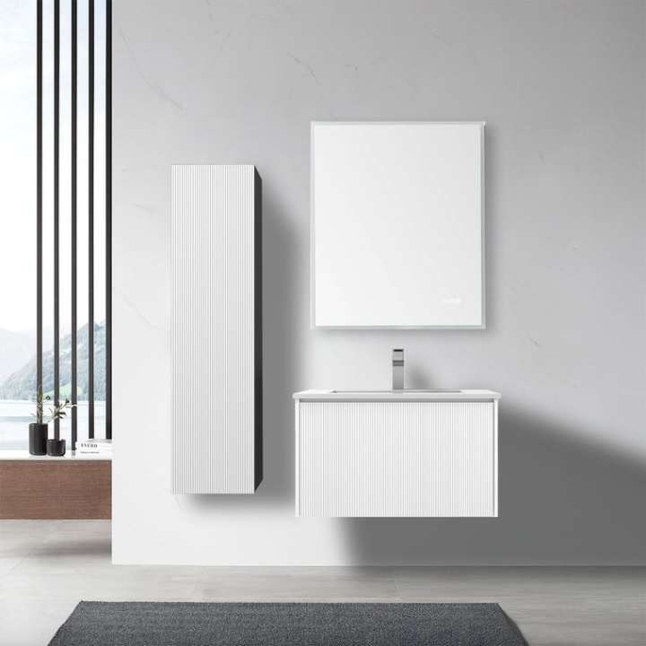 Blossom Positano vanity, 30 inch, in Matte White