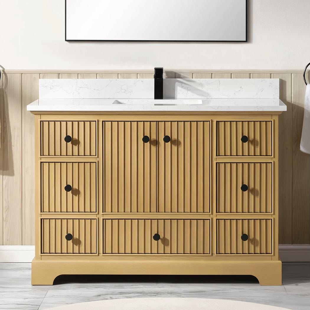 Blossom Sicily vanity in a bathroom