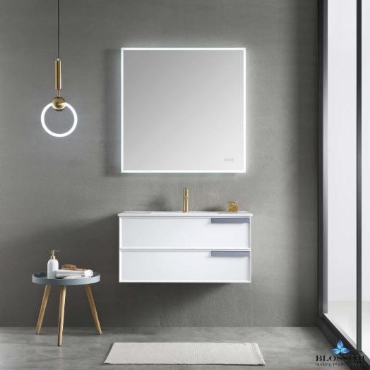 Blossom Sofia vanity in Matte White