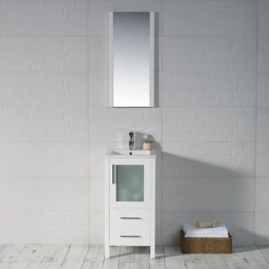 Blossom Sydney vanity in Glossy White