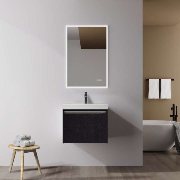 Blossom Voyage vanity in Charcoal, 24 inch