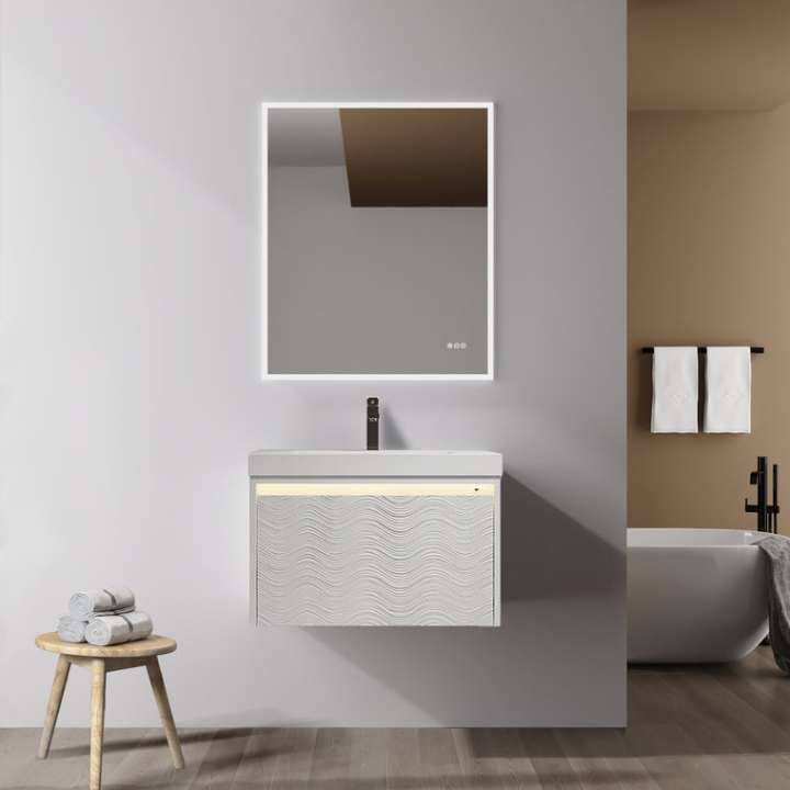 Blossom Voyage vanity, 30 inch, in Glossy White