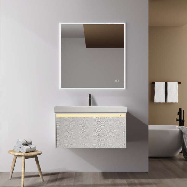 Blossom Voyage vanity, 36 inch, in Glossy White