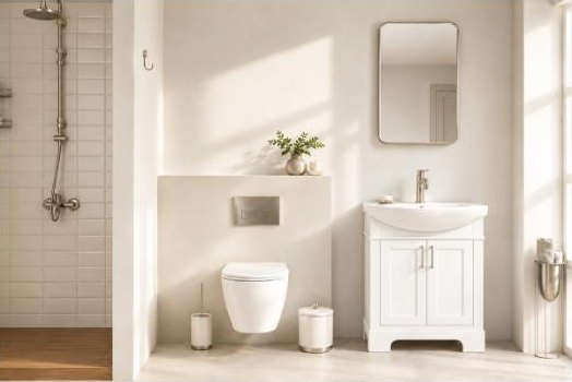 Otto Home Goods Luna vanity in White