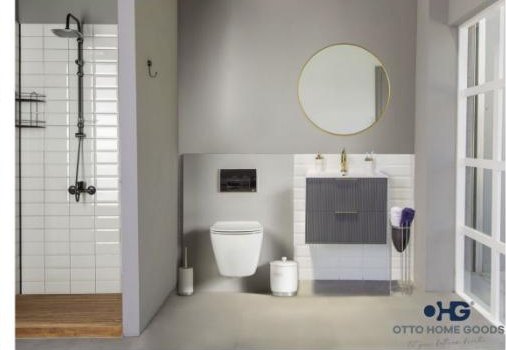 Otto Home Goods Sorrento vanity in Pepper