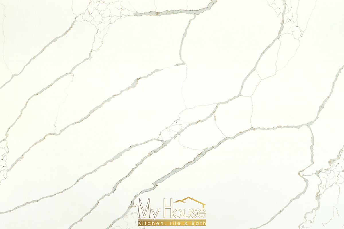 MSI Calacatta Laza Gold Quartz Countertop