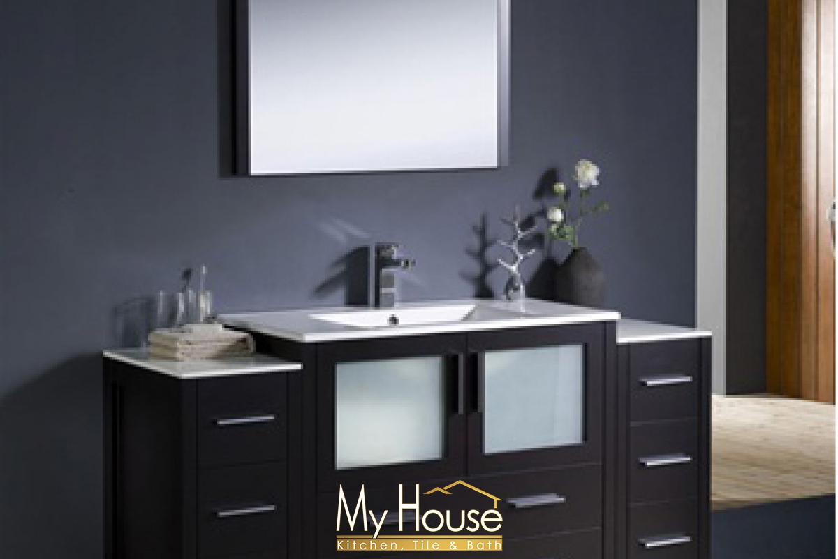Fresca 60 Torino Espresso Vanity